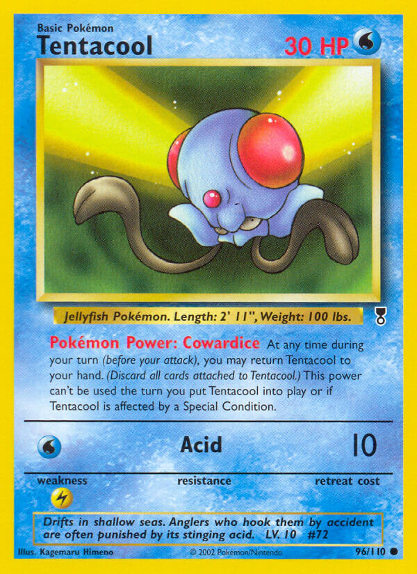 Tentacool⁣ - Legendary Collection⁣ (Common)⁣ [96] English / Good / Normal