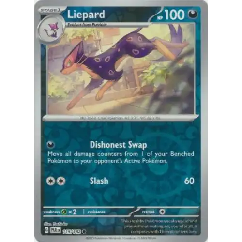 Liepard - Reverse - 115/182 - Enkeltkort