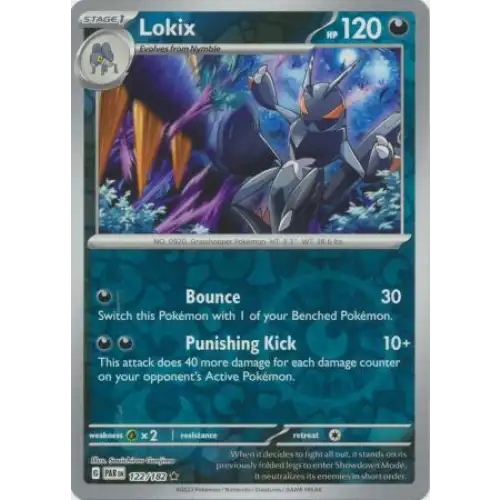 Lokix - Reverse - 122/182 - Enkeltkort
