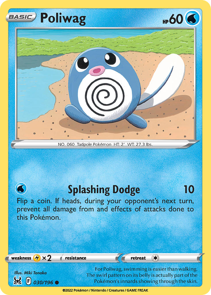 Poliwag - Lost Origin (Common) [LOR-030] English / Near Mint / Normal