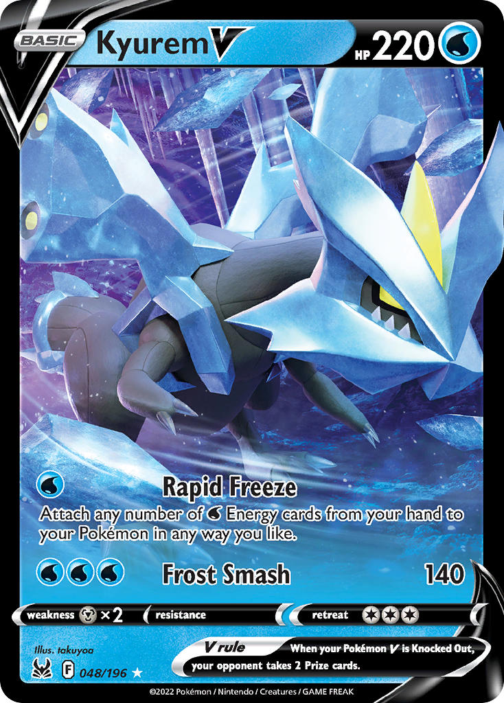 Kyurem V - Lost Origin (Ultra Rare) [LOR-048] English / Near Mint / Normal