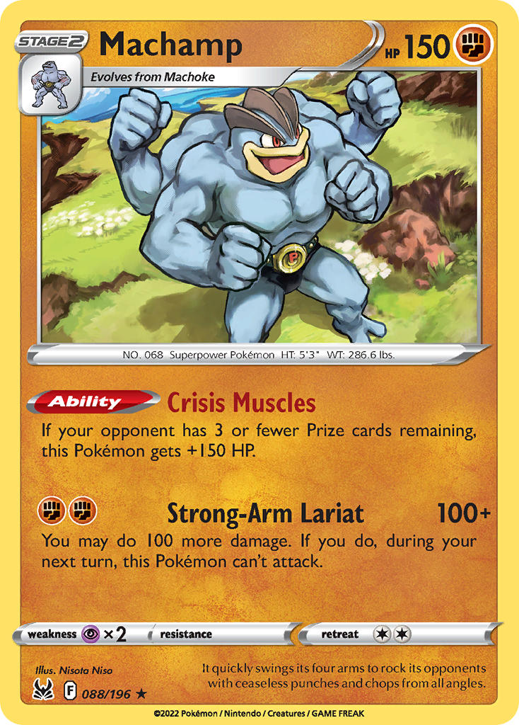 Machamp - Lost Origin (Holo Rare) [LOR-088] English / Near Mint / Normal