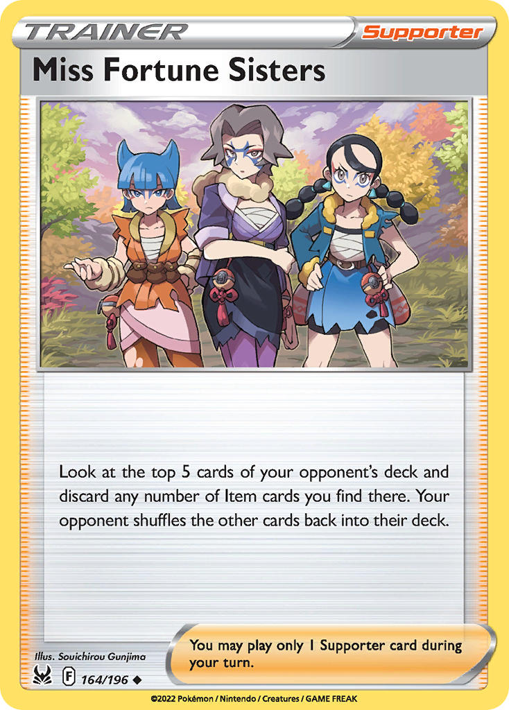 Miss Fortune Sisters - Lost Origin (Uncommon) [LOR-164] English / Near Mint / Normal