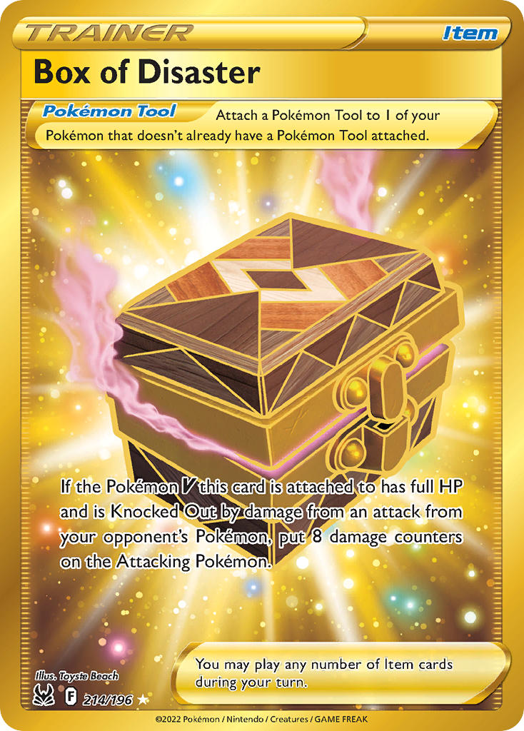 Box of Disaster - Lost Origin (Secret Rare) [LOR-214] English / Near Mint / Normal