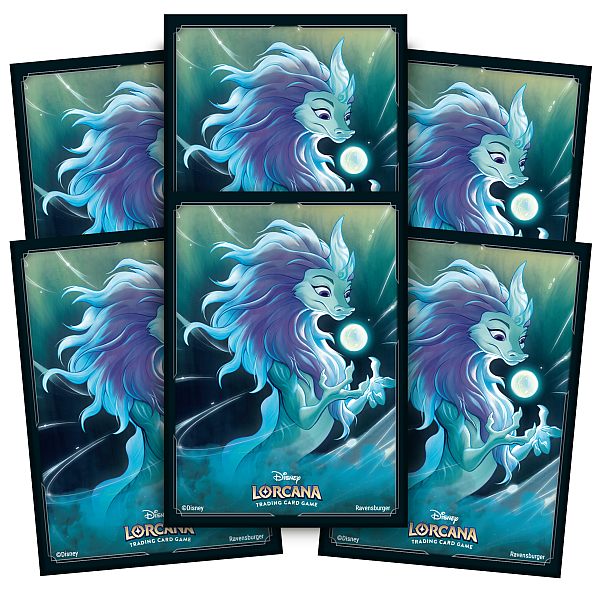 Disney Lorcana TCG: Sisu - Divine Water Dragon. Deck Protector Sleeves