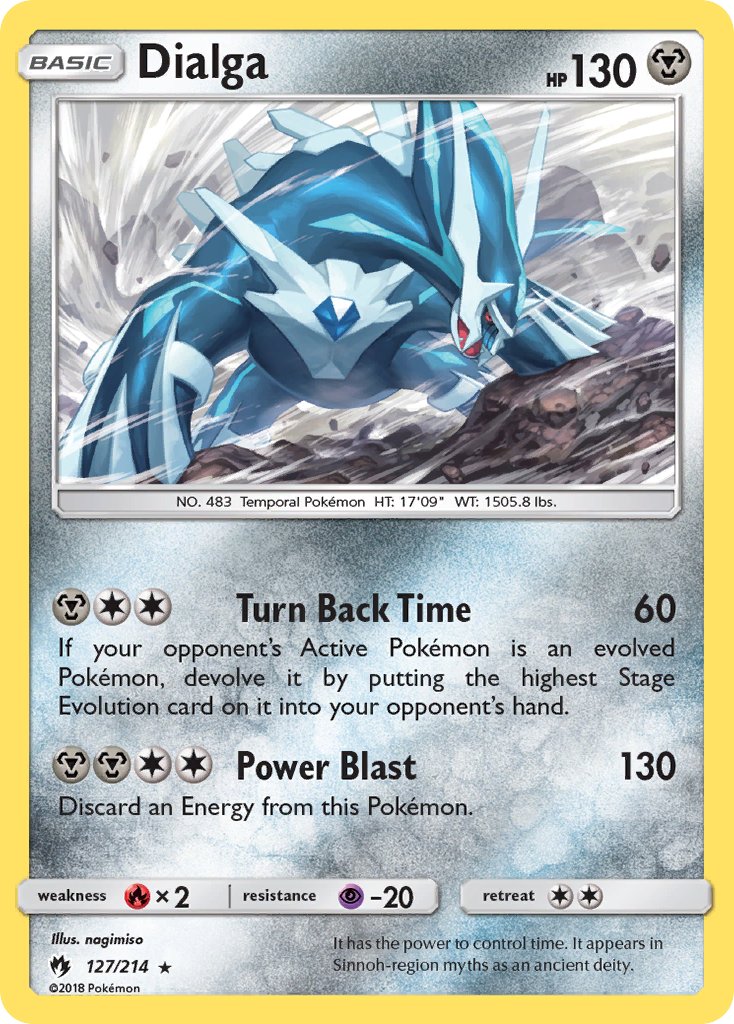 Dialga - Lost Thunder (Holo Rare) [LOT-127] English / Near Mint / Normal