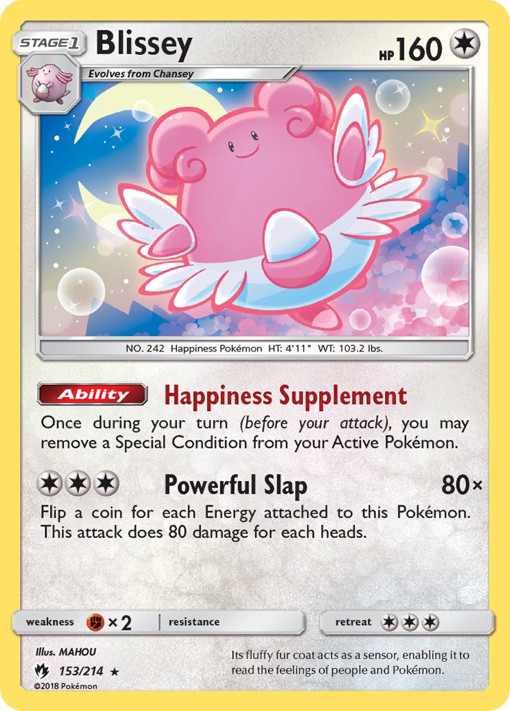 Blissey - Lost Thunder (Holo Rare) [LOT-153] English / Near Mint / Normal