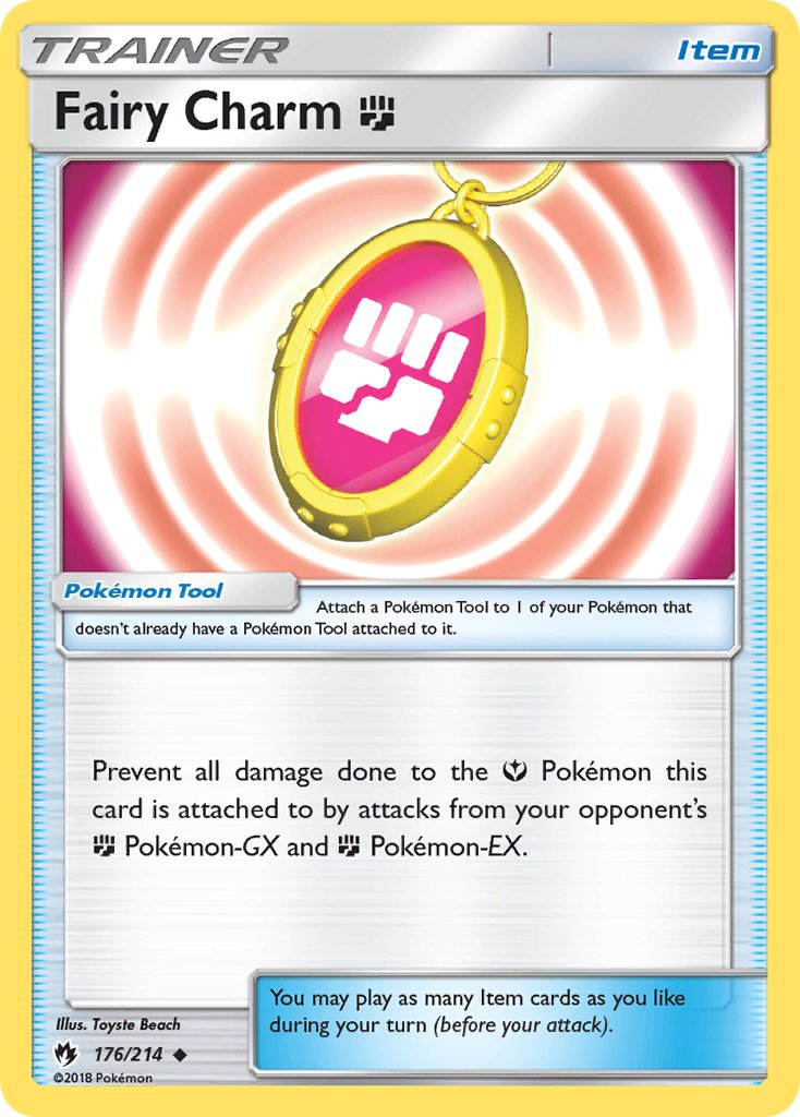 Fairy Charm - Lost Thunder (Uncommon) [LOT-176] English / Near Mint / Normal