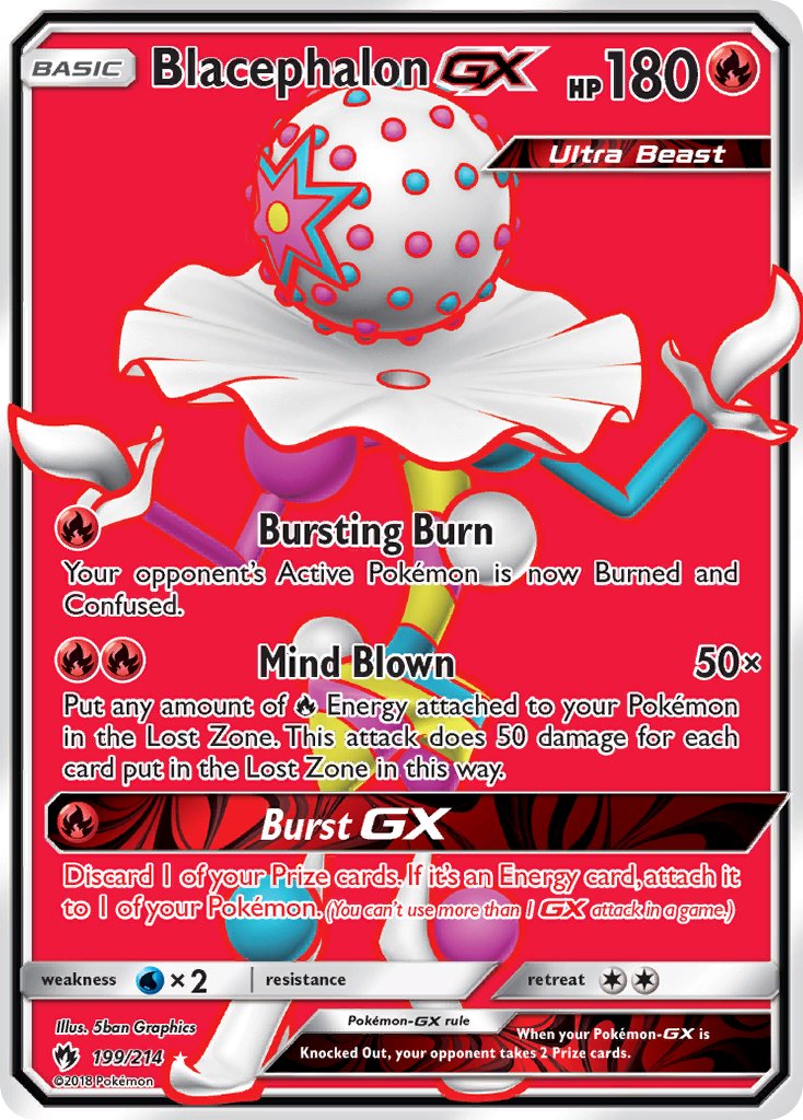 Blacephalon GX - Lost Thunder (Ultra Rare) [LOT-199] English / Near Mint / Normal