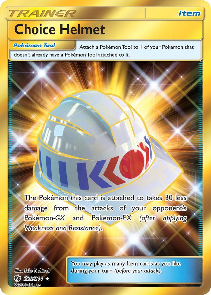 Choice Helmet - Lost Thunder (Secret Rare) [LOT-229] English / Near Mint / Normal