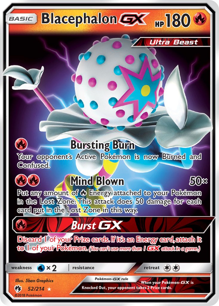 Blacephalon GX - Lost Thunder (Ultra Rare) [LOT-52] English / Near Mint / Normal