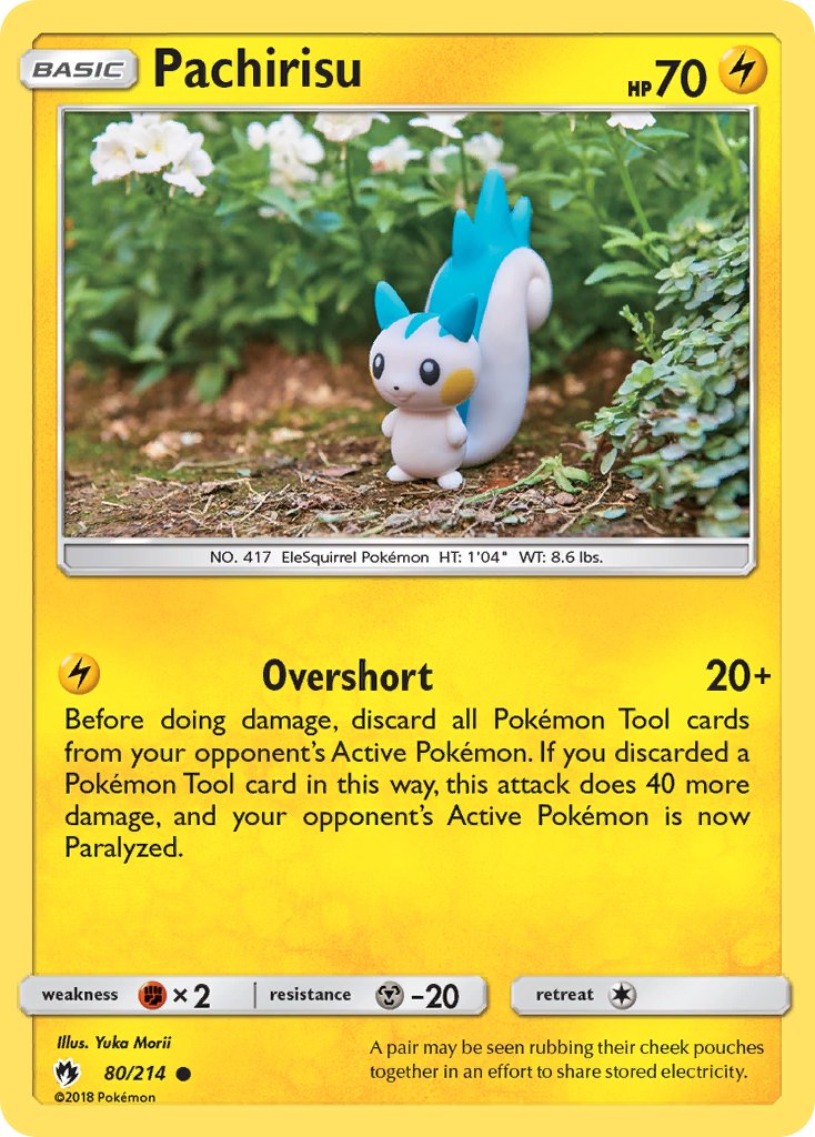 Pachirisu - Lost Thunder (Common) [LOT-80] English / Near Mint / Normal