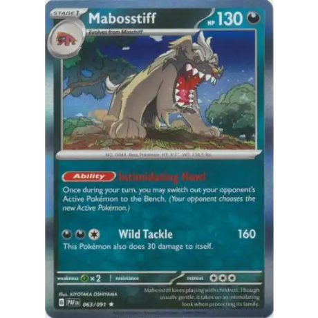 Mabosstiff - Holo - 063/091 - Enkeltkort