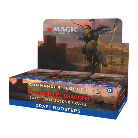 Magic: Commander Legends: Battle for Baldur's Gate Draft Display Box Samlekort Magic: The Gathering 