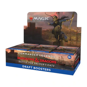 Magic: Commander Legends: Battle for Baldur's Gate Draft Display Box Samlekort Magic: The Gathering 