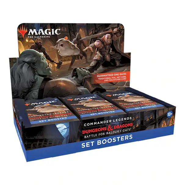 Magic: Commander Legends: Battle for Baldur's Gate Set Booster Display Box Samlekort Magic: The Gathering 
