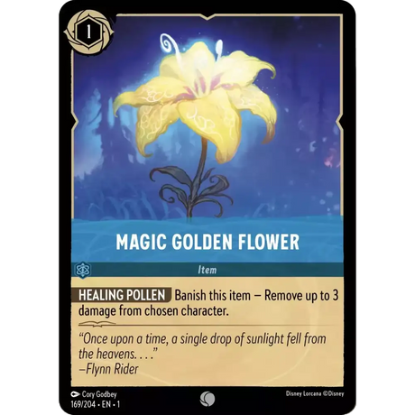 Magic Golden Flower (Common) - 169/204 - Disney Lorcana