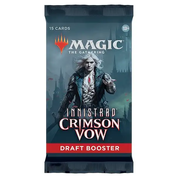 Magic: Innistrad Crimson Vow Draft Booster Booster Pack Magic: The Gathering 