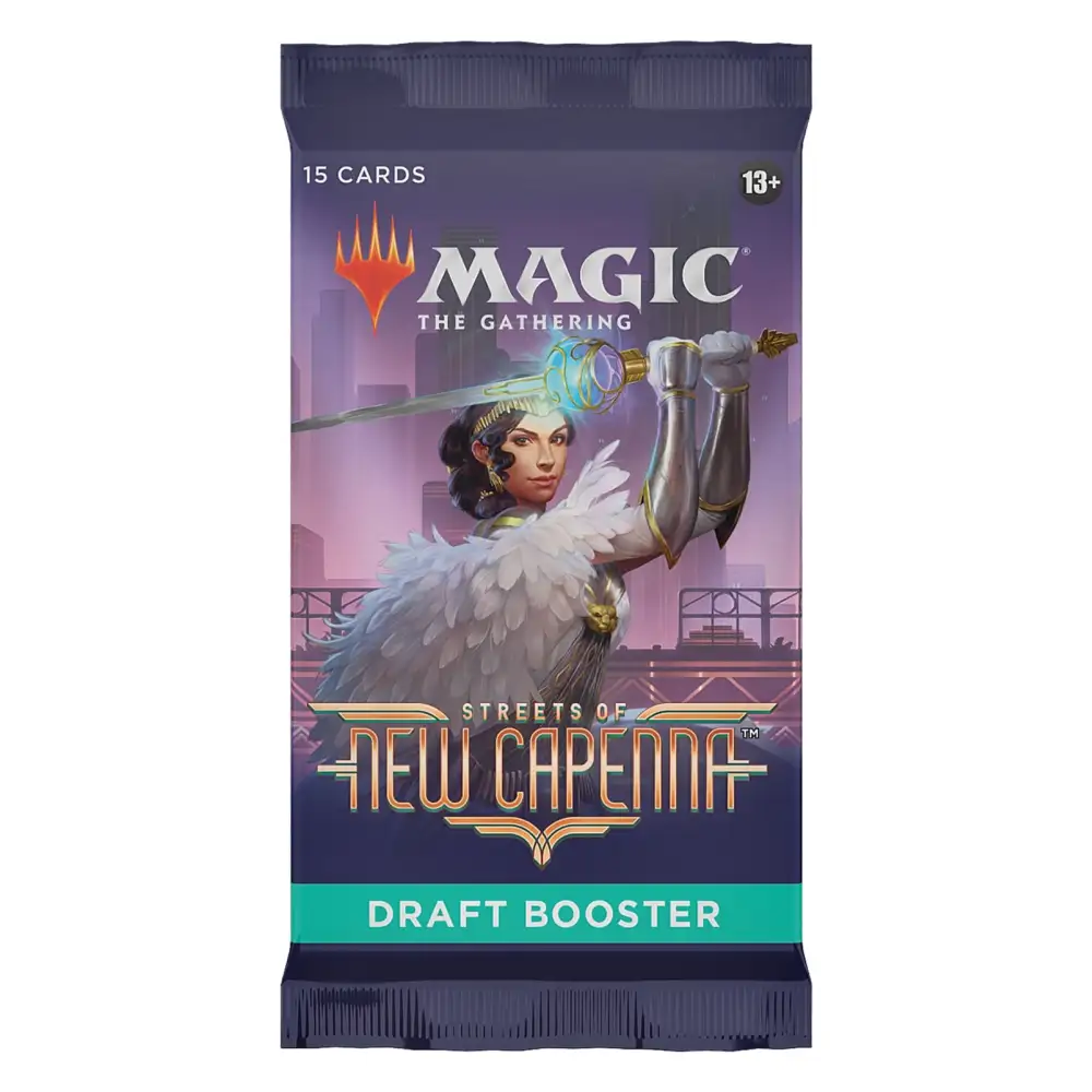 Magic: Streets of New Capenna Draft Booster Booster Pack Magic: The Gathering 