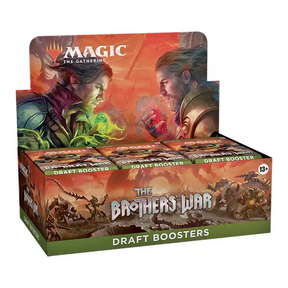 Magic: The Brother's War Draft Booster Display Samlekort Magic: The Gathering 