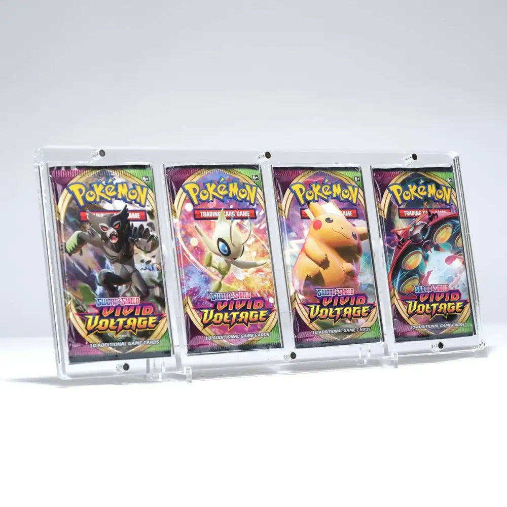 Magnetisk holder til 4 Pokémon Booster Packs fra Legendary Card Collector Tilbehør Legendary Card Collector 