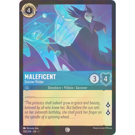 Maleficent - Sinister Visitor - Foil (Common) - 150/204
