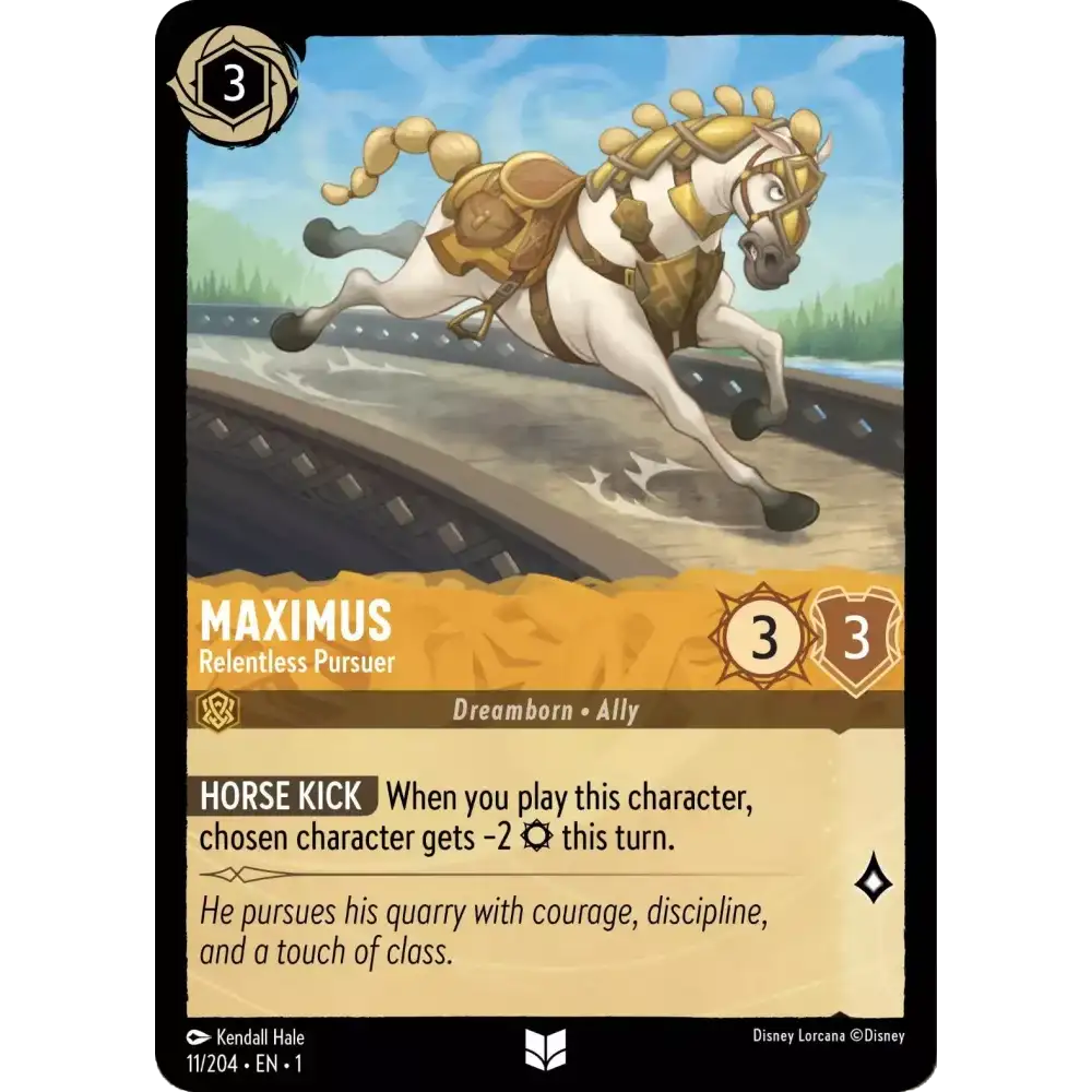 Maximus - Relentless Pursuer (Uncommon) - 11/204 - Disney