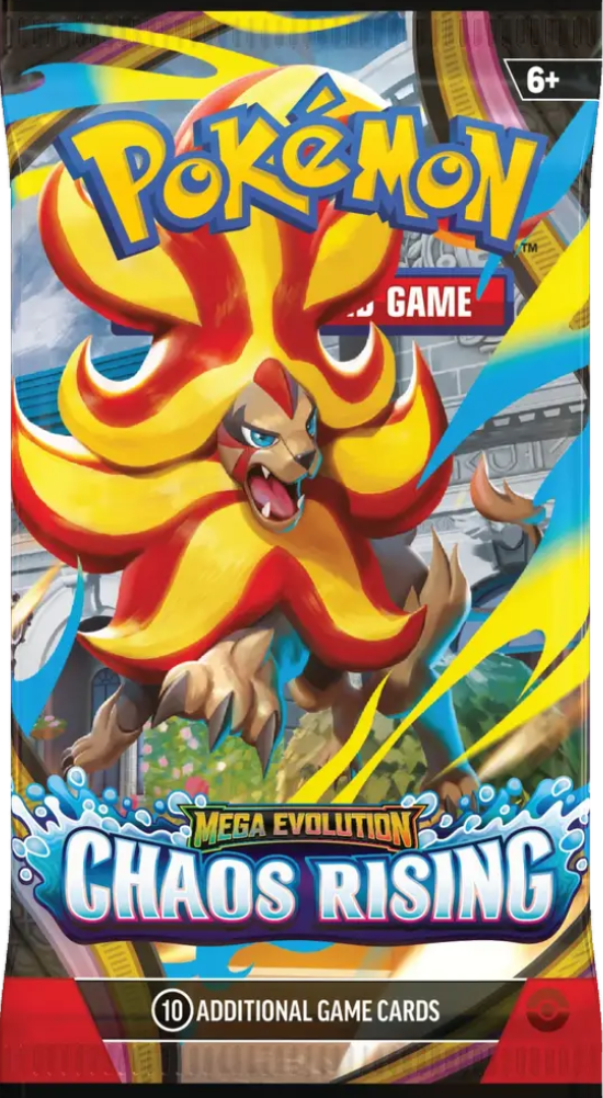 Pokémon TCG: Mega Evolution: Chaos Rising Booster Pack