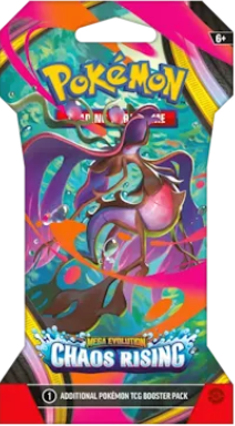 Pokémon TCG: Mega Evolution: Chaos Rising Sleeved Booster Pack