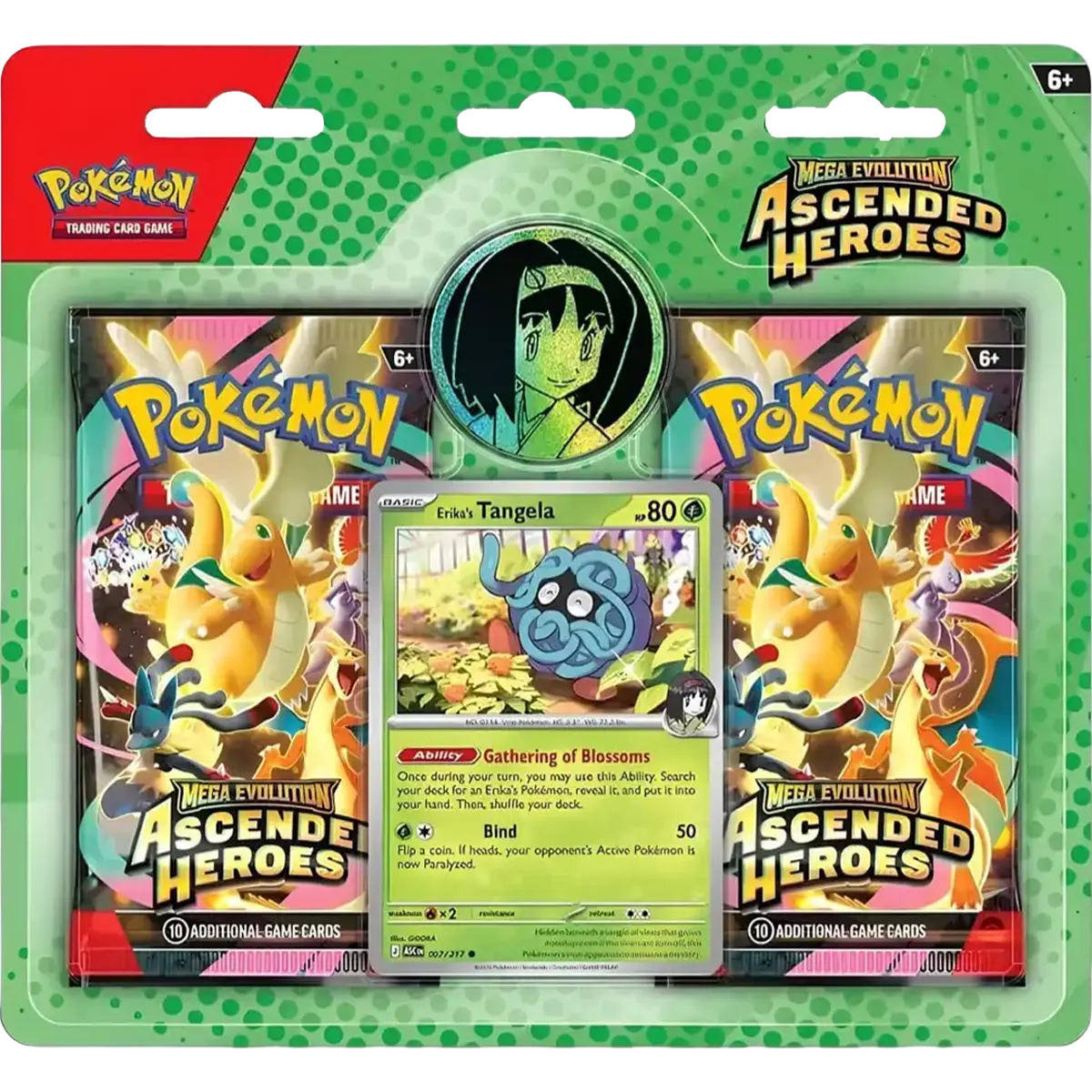 Pokémon TCG: Mega Evolution: Ascended Heroes - 2-Pack Blister Collection