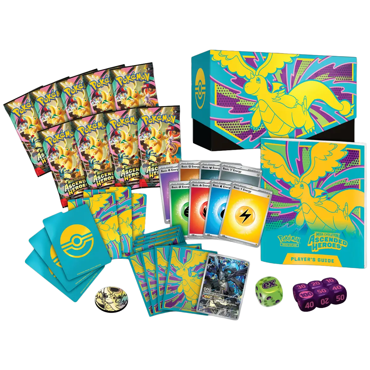 Pokémon TCG: Mega Evolution: Ascended Heroes - Elite Trainer Box (ETB)