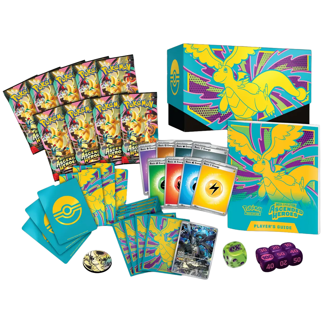 Pokémon TCG: Mega Evolution: Ascended Heroes - Elite Trainer Box (ETB)