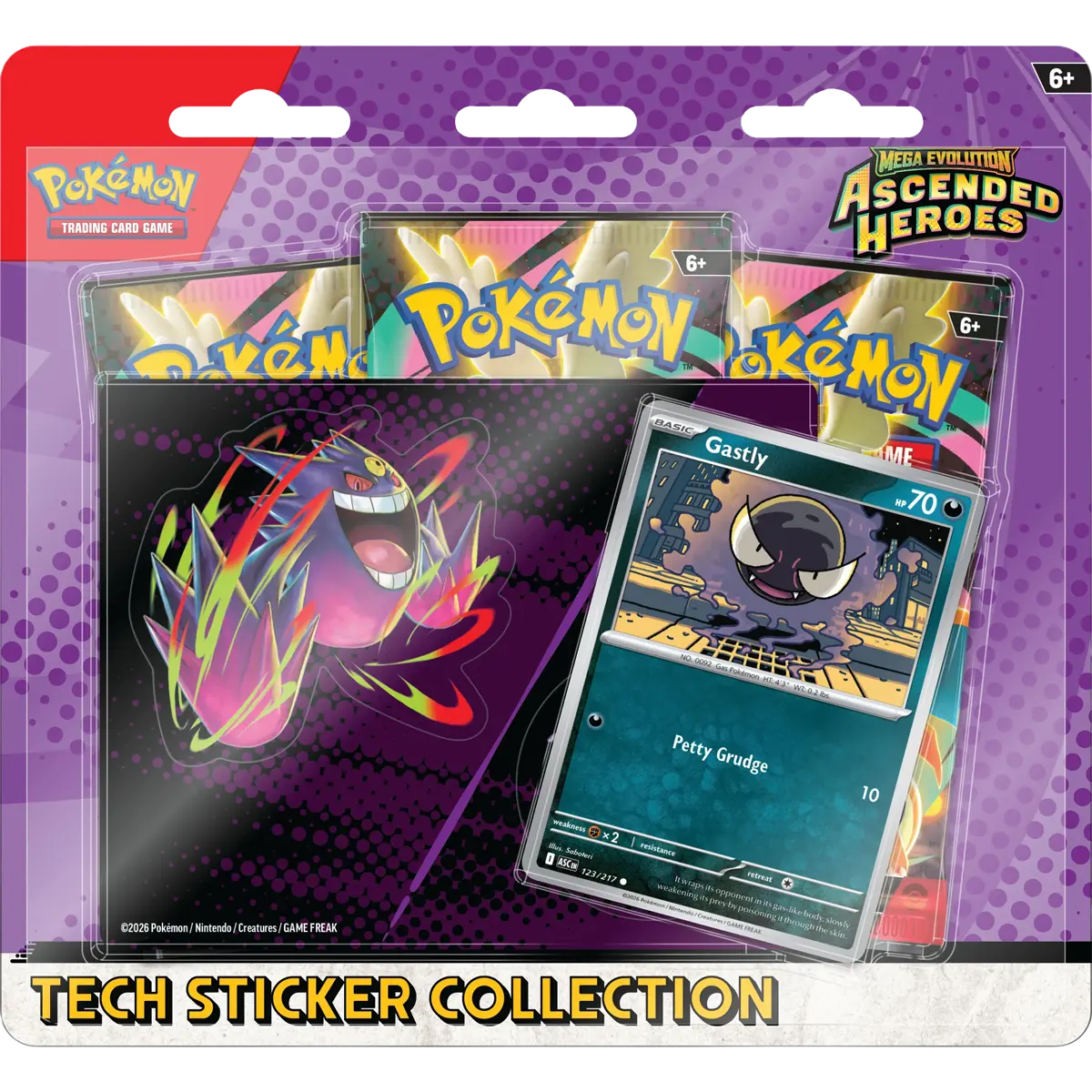 Pokémon TCG: Mega Evolution: Ascended Heroes - Tech Sticker Collection