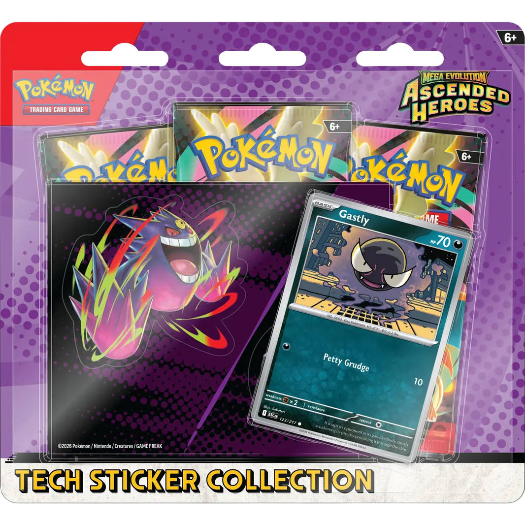 Pokémon TCG: Mega Evolution: Ascended Heroes - Tech Sticker Collection