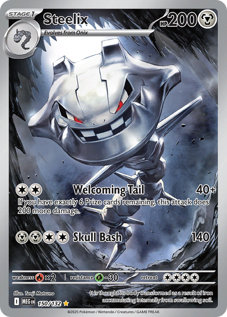 Steelix - Mega Evolution (Illustration Rare) [MEG-150] English / Near Mint / Normal
