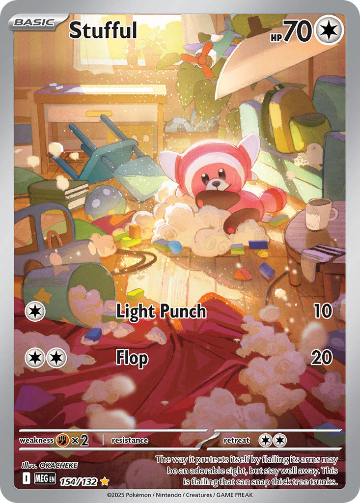 Stufful - Mega Evolution (Illustration Rare) [MEG-154] English / Near Mint / Normal