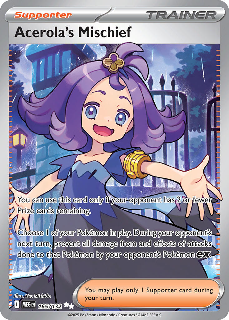 Acerola's Mischief - Mega Evolution (Ultra Rare) [MEG-165] English / Near Mint / Normal