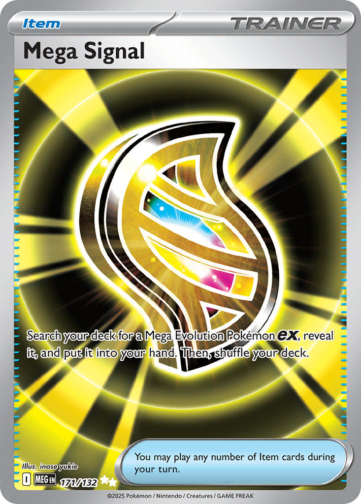 Mega Signal - Mega Evolution (Ultra Rare) [MEG-171] English / Near Mint / Normal