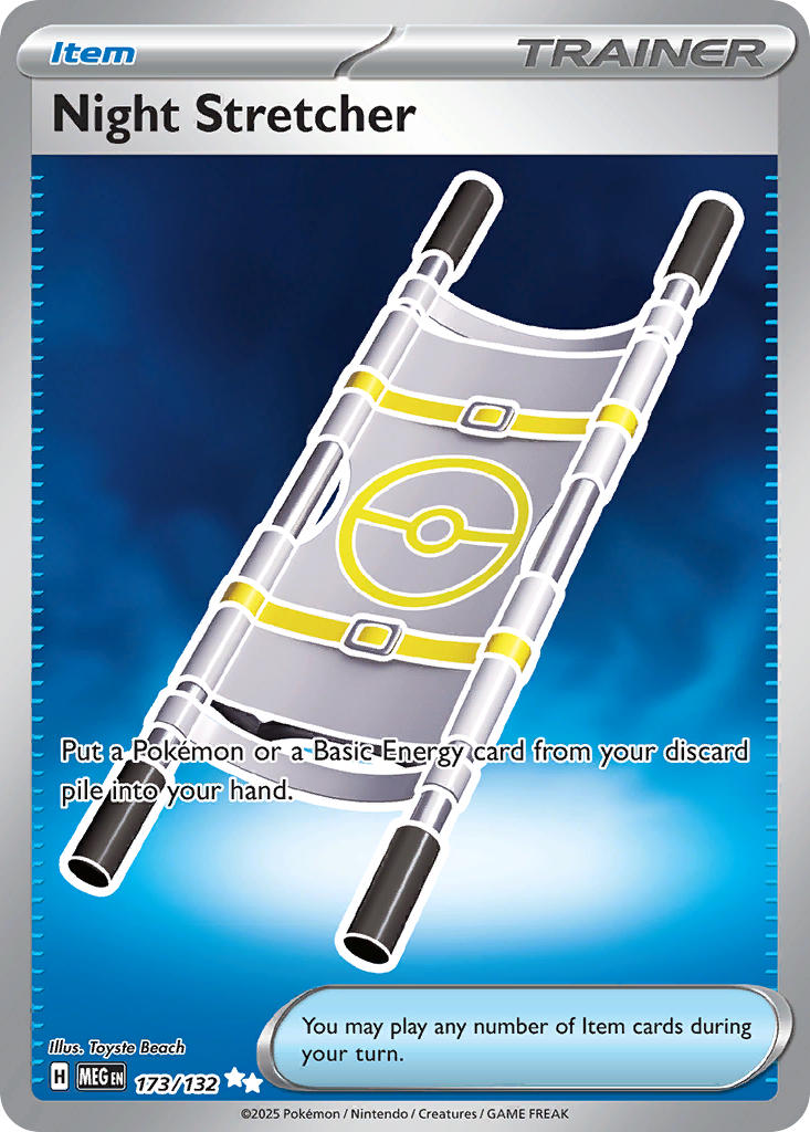 Night Stretcher - Mega Evolution (Ultra Rare) [MEG-173] English / Near Mint / Normal