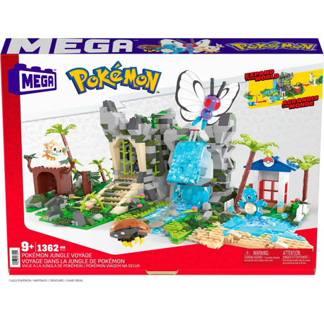 Mega Construx: Pokémon - Jungle Voyage Construction Set Konstruktionssæt Mega Construx 