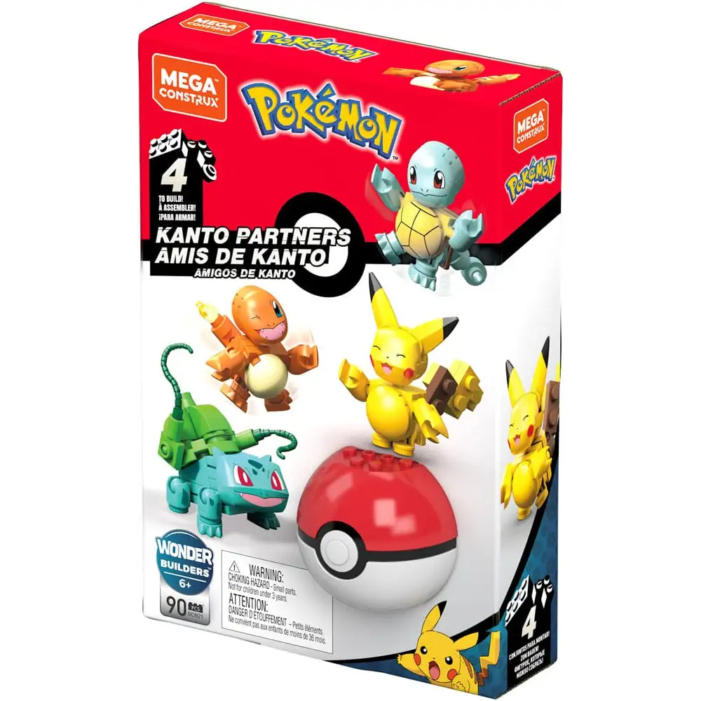 Mega Construx: Pokémon - Kanto Partners Construction Set