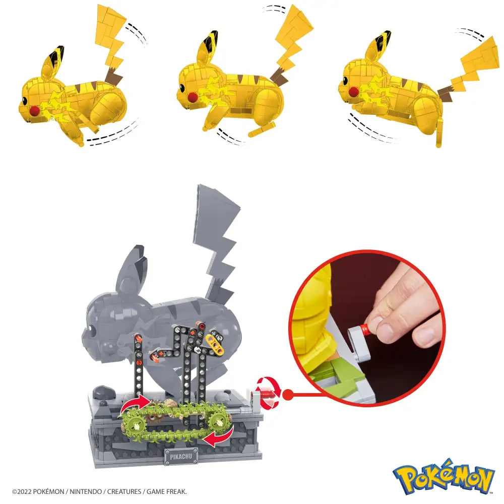 Mega Construx: Pokémon - Motion Pikachu Construction Set Konstruktionssæt Mega Construx 