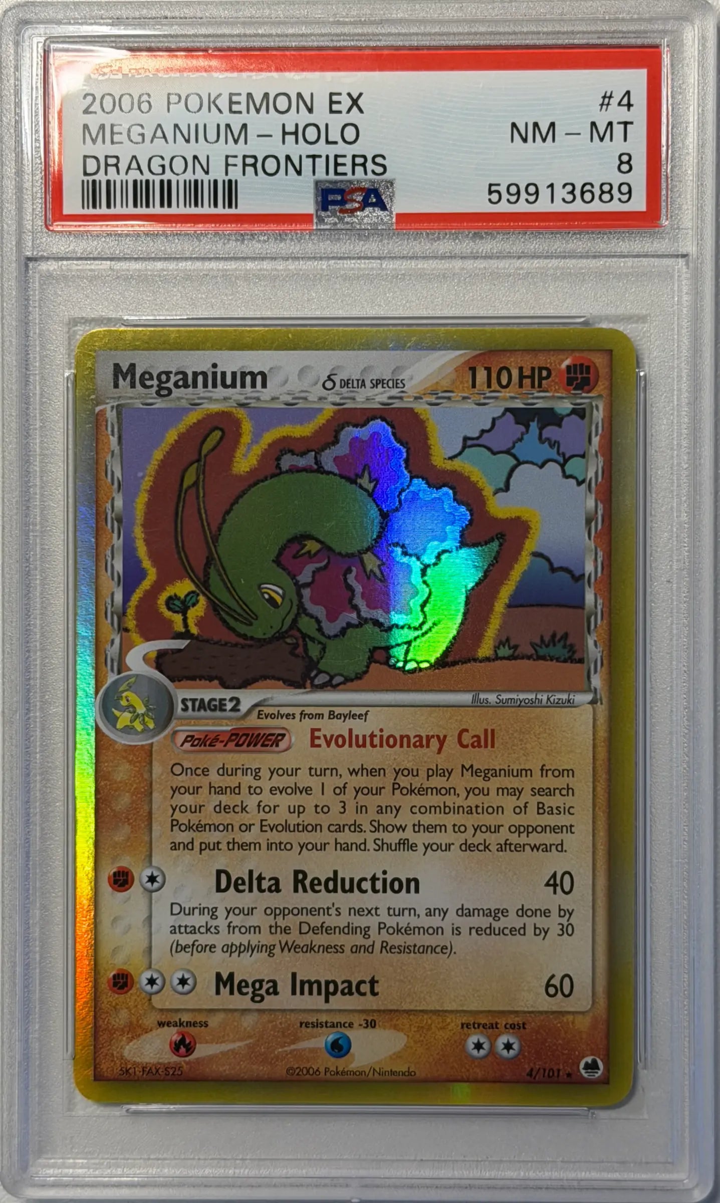 Meganium δ Delta Species - EX Dragon Frontiers (Holo Rare) [DF-4]