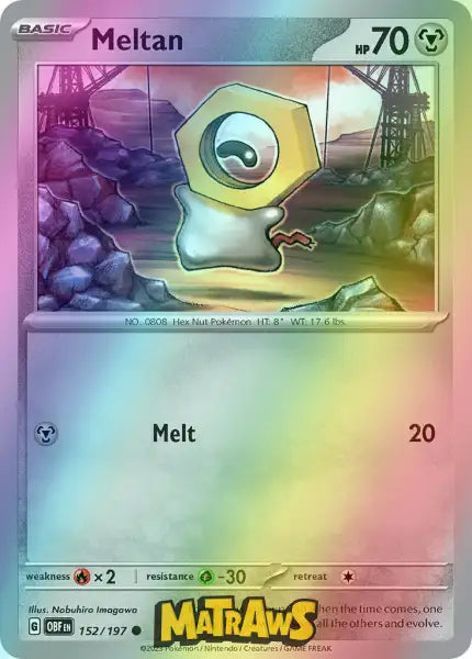 Meltan - Reverse 152/197 Enkeltkort