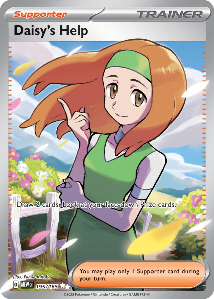 Daisy's Help⁣ - 151⁣ (Ultra Rare)⁣ [195] English / Near Mint / Normal