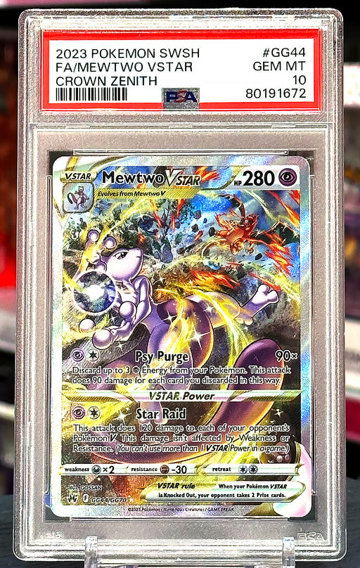 Mewtwo V Pokemon 2016 Pokemon Go #30 (PSA 9)