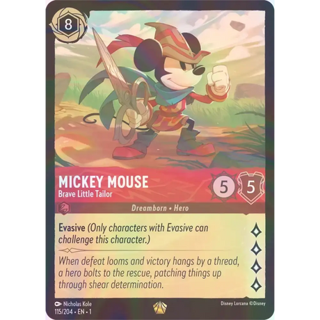 Mickey Mouse - Brave Little Tailor - Foil (Legendary)