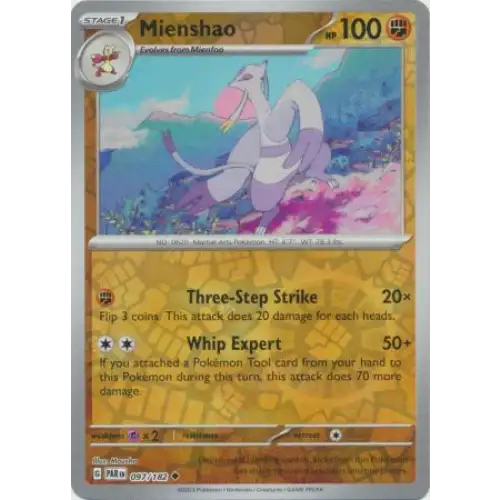 Mienshao - Reverse - 097/182 - Enkeltkort