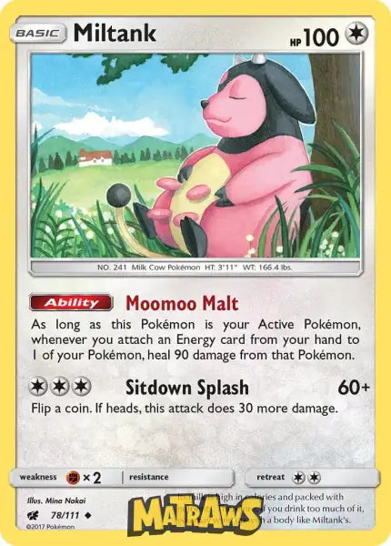 Miltank - 78/111 Enkeltkort