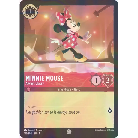 Minnie Mouse - Always Classy - Foil (Common) - 116/204